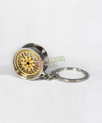 Porte clé BBS LM gold