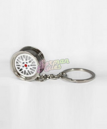 Porte clé BBS LM white